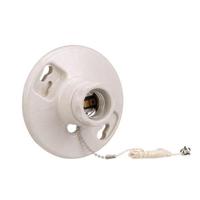 Eaton 600 watt 250 volt Medium Base Lampholder with Pull Chain