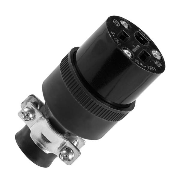15A 125 volt Straight Blade Connector