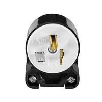 Eaton 20A 125 volt Straight Blade Angled Plug