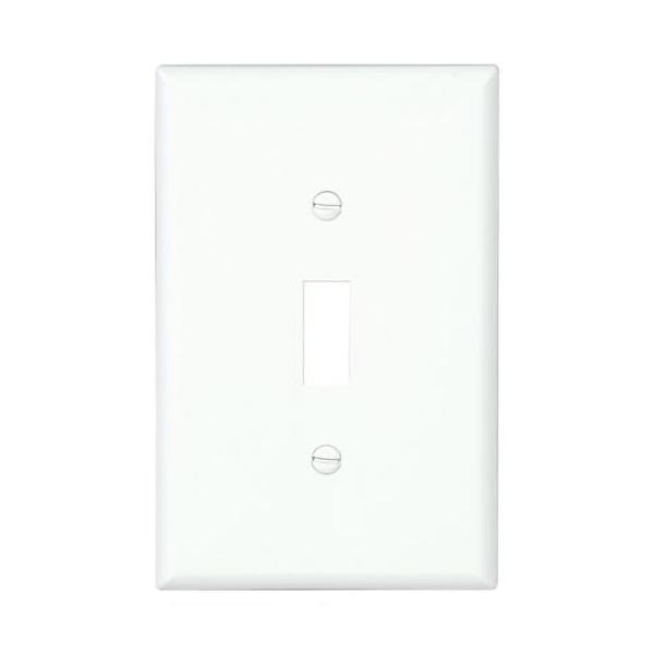 Single Gang Toggle Wall Plate