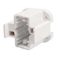 Edwin Gaynor 75 watt 2-Pin Screw Mount 4 Hole White Compact Fluorescent Lampholder