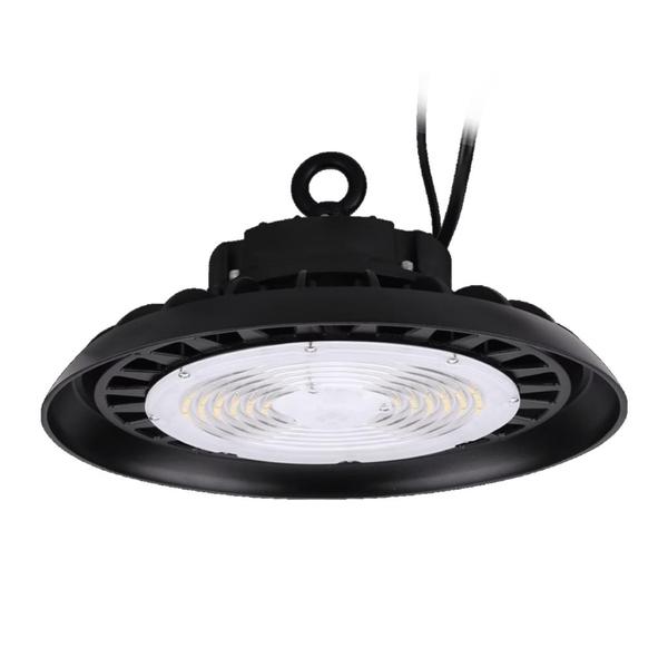 200 watt 120/347 volt 5000K Daylight High Bay Black LED Light Fixture 