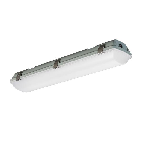 2' Selectable watt 120/347 volt CCT Selectable LED Vapor Proof Linear Fixture