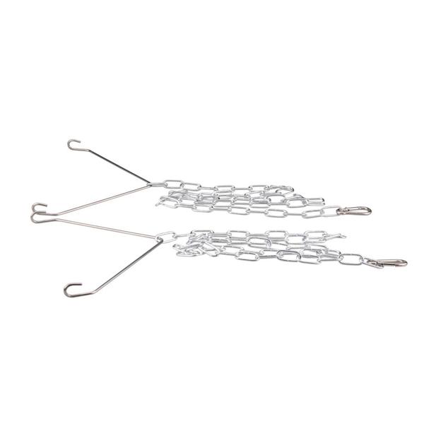 3' V-Hook and Chain Kitfor LED Flush Mount Fixtures