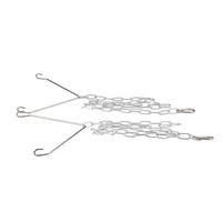 Eiko 3' V-Hook and Chain Kitfor LED Flush Mount Fixtures