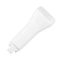 Eiko 5.5 watt 120/277 volt PLC 2-Pin Base 3000K Natural White LED Light Bulb