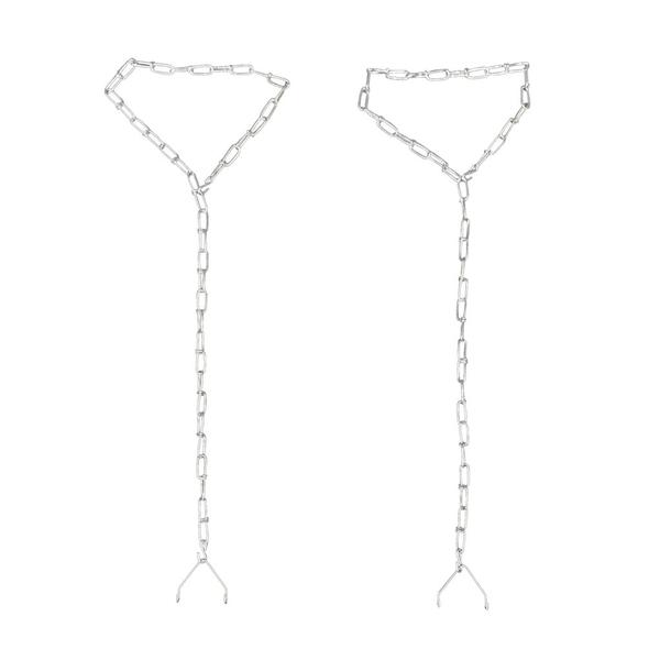 3.4' V-Hook and Chain Kit for LED Strip Light Fixtures