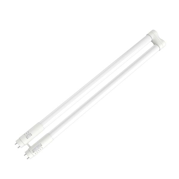 2' Selectable watt 120/277 volt T8 Medium Bi-Pin Base CCT Selectable LED U-Bend Light