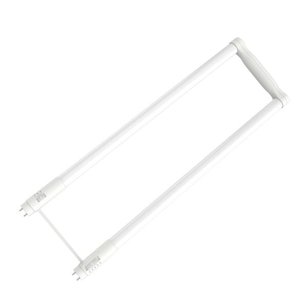 2' Selectable watt 120/277 volt T8 Medium Bi-Pin Base CCT Selectable LED U-Bend Light
