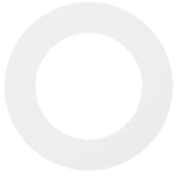 8" White Goof Ring for LED Recessed Downlights