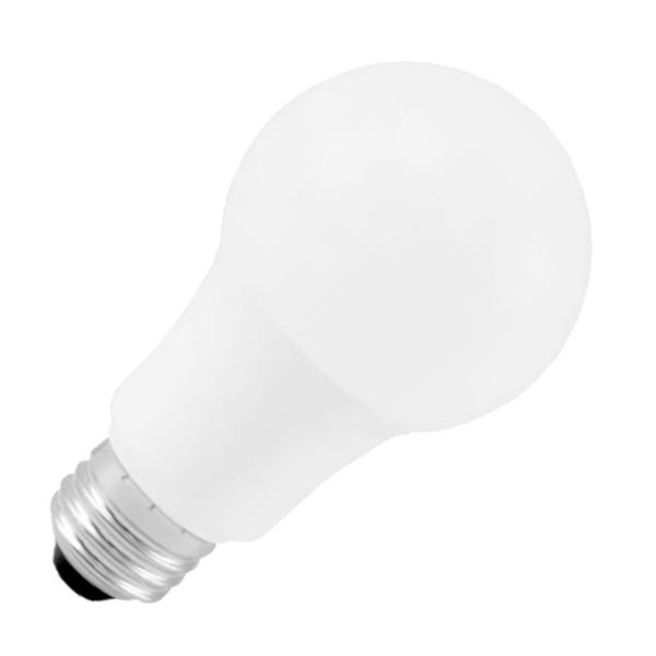 6 watt 120 volt A19 Medium Screw Base 4000K Cool White Dusk to Dawn LED Light Bulb