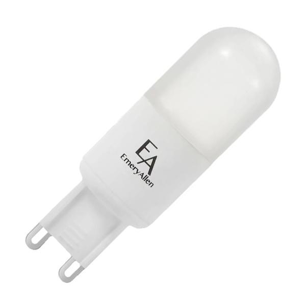 5 watt 120 volt G9 Double Loop Base 1,800K-2700K Warm White Dim to Warm LED Light Bulb