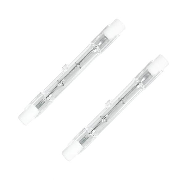 150 watt 120 volt T3 Recessed Single Contact Base 3000K Natural White Halogen Light Bulb (2 Pack)