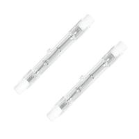 Feit Electric 150 watt 120 volt T3 Recessed Single Contact Base 3000K Natural White Halogen Light Bulb (2 Pack)