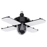 Feit Electric 125 watt 120 volt Medium Screw Base Black 5000K LED Panel Light with Camera