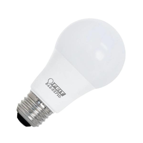 8.8 watt 120 volt A19 Medium Screw Base 3000K Natural White LED Light Bulb