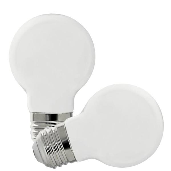 5.5 watt 120 volt G16.5 Medium Screw Base 5000K Daylight LED Light Bulb LED Light Bulb (2 Pack)