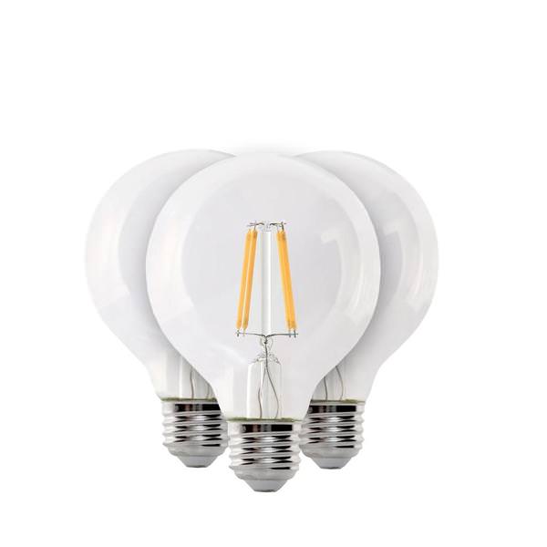 5.5 120 volt G25 Medium Screw Base LED Light Bulb (3 Pack)