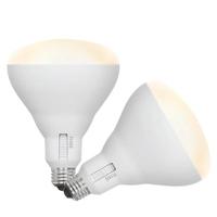 Feit Electric 9.4 watt 120 volt BR40 Medium Screw Base CCT Selectable LED Light Bulb (2 Pack)