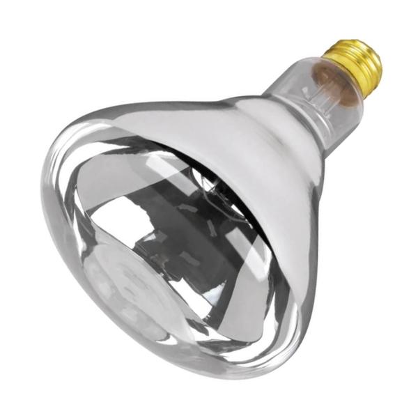 250 watt 120 volt R40 Medium Screw Base 2400K Warm White Incandescent Heat Lamp