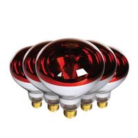 Feit Electric 250 watt 120 volt R40 Medium Screw Base Red Incandescent Heat Lamp