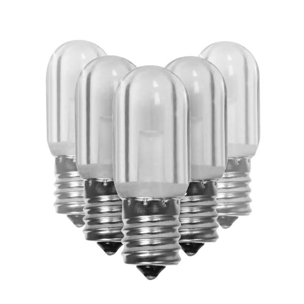 1.5 watt 120 volt T7 Intermediate Screw Base 3000K Natural White LED Refrigerator/Appliance Light Bulb