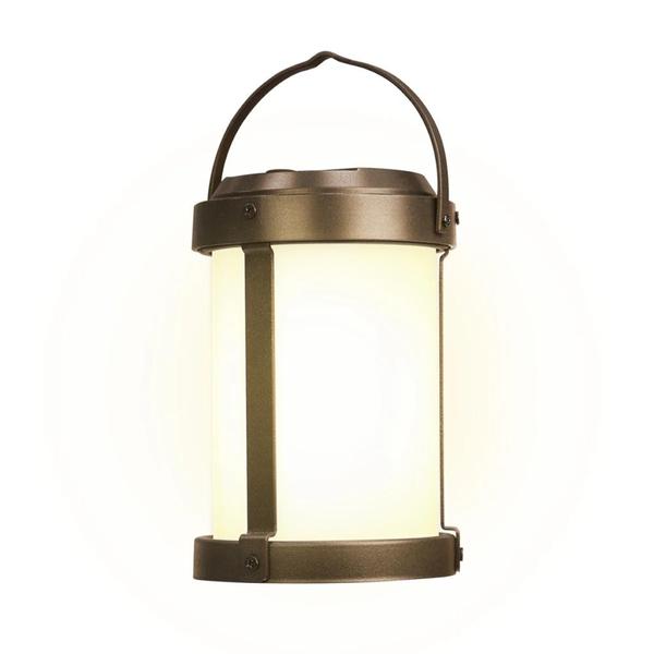 4" RGB Bronze Landscape Solar LED Lantern