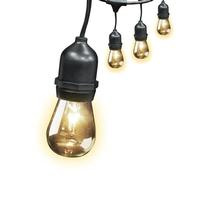Feit Electric 10 Light 20' 120 volt T5 Medium Screw Base 2200K Warm White LED String Set
