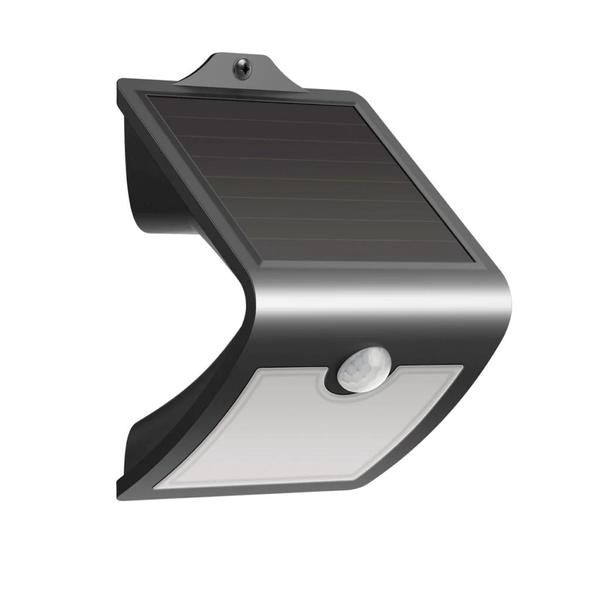 6" 5000K Daylight V-Shape Solar Powered LED Flood Light