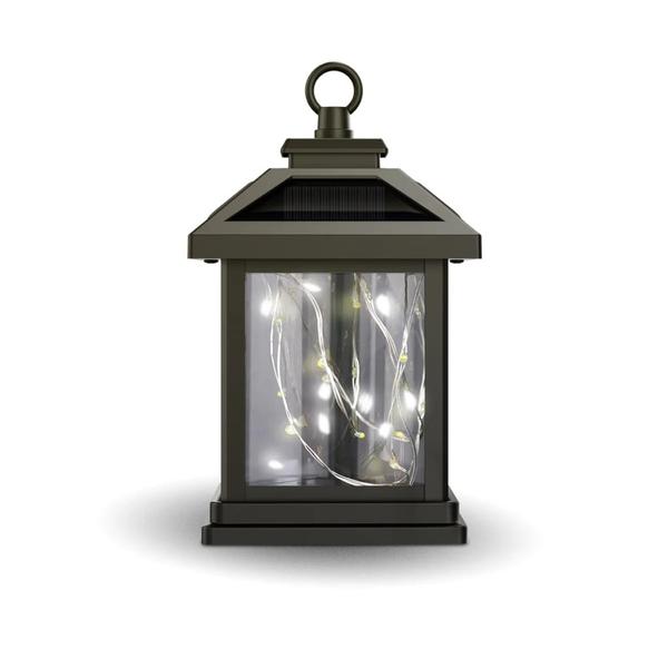 4" 3000K Natural White Solar LED Fairy Lantern
