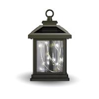 Feit Electric 4" 3000K Natural White Solar LED Fairy Lantern