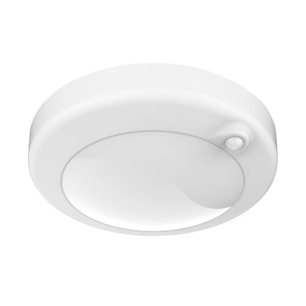 7.5" 4000K Cool White Battery Operated LED Motion Sensing Ceiling Fixture