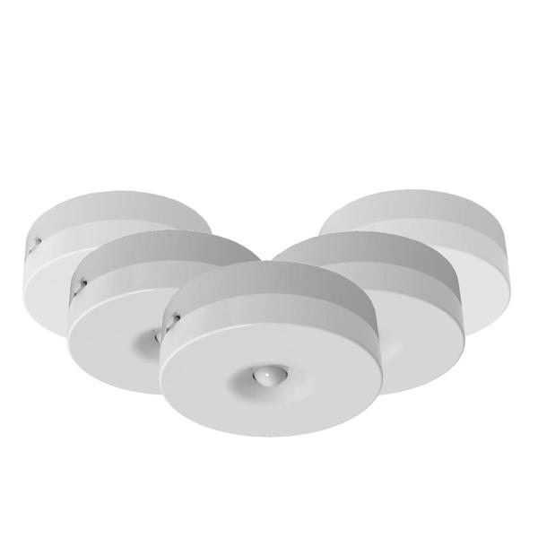 Rechargeable Undercabinet LED Puck Light (12 Pack)