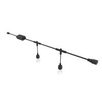Feit Electric 24' 7.5 watt 120 volt S14 RGBW Black LED Smart Light String