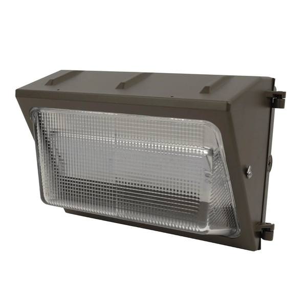 76 watt 120/277 volt 5000K Daylight Bronze LED Wall Pack Security Light