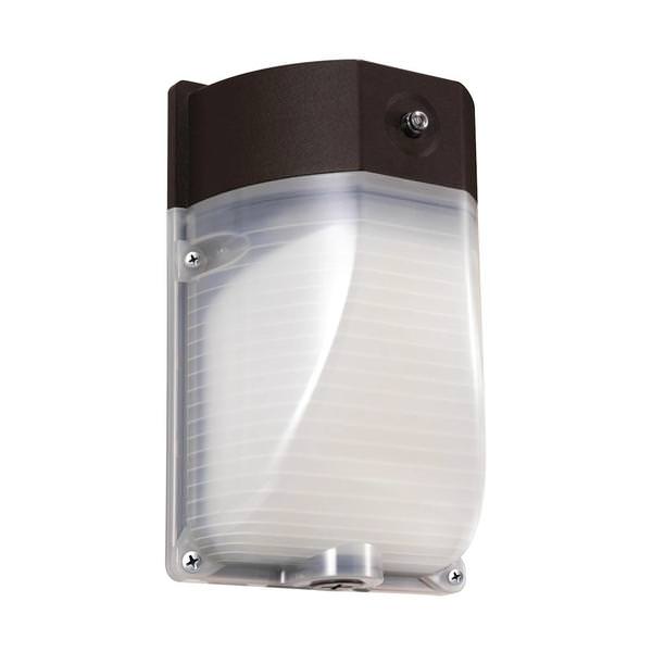 40 watt 120 volt 5000K Daylight Bronze LED Security Wall Pack