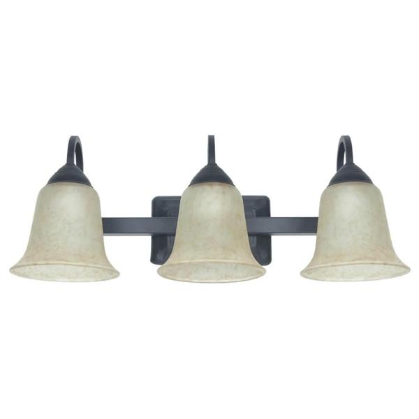 3 Light 24 watt 3000K Natural White Oil Rubbed Bronze LED Vanity Light Fixture