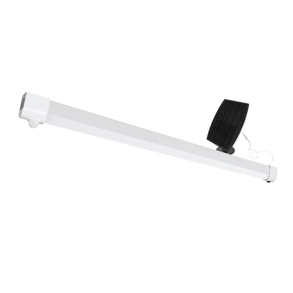 3' 15 watt 4000K Cool White Solar LED Shop Light with Motion Sensor