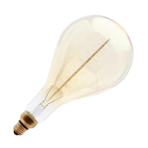 60 watt Medium Screw Base 2100K Amber Incandescent Light Bulb