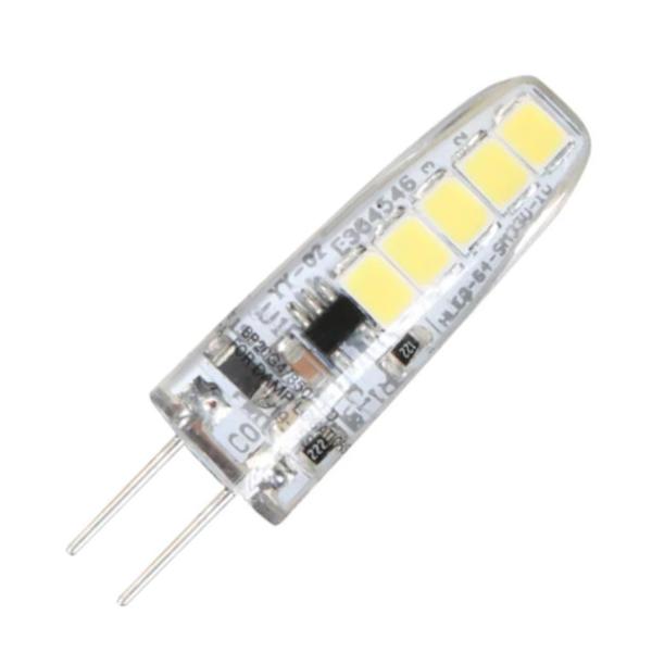20 watt 12 volt T4 Bi-Pin Base 3000K Natural White LED Light Bulb