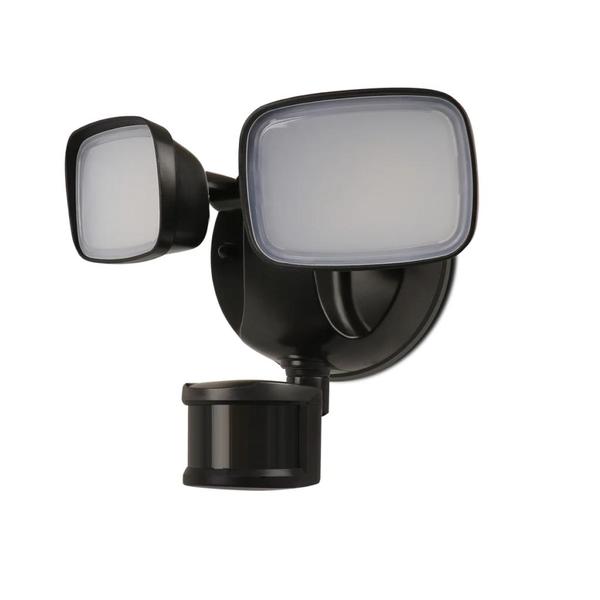 2 Light 28 watt 120 volt Bronze CCT Selectable LED Security Light