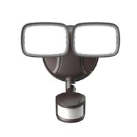 Feit Electric 120 volt 5000K Daylight Bronze Solar LED Security Light