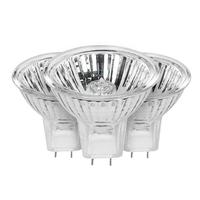 Feit Electric 20 watt 12 volt MR16 Bi-Pin Base 3000K Natural White Halogen Light Bulb (3 Pack)