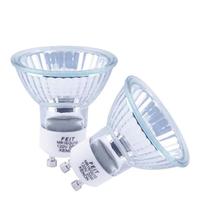 Feit Electric 20 watt 120 volt MR16 Twist and Lock Base 3500K Neutral White Halogen Light Bulb (2 Pack)