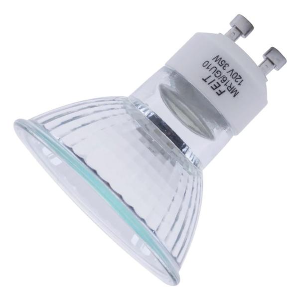 35 watt 120 volt MR16 Twist and Lock Base 2700K Warm White Halogen Light Bulb