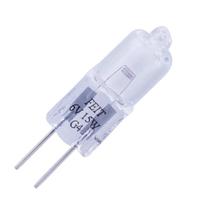 Feit Electric 15 watt 6 volt T3 Bi-Pin Base 3000K Natural White Halogen Light Bulb