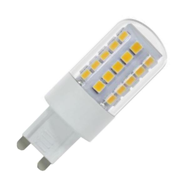 4.5 watt 120 volt T4 Bi-Pin Base 3000K Natural White LED Light Bulb