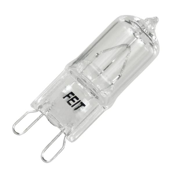 40 watt 120 volt T4 Bi-Pin Base 3000K Natural White Halogen Light Bulb