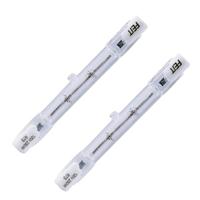Feit Electric 250 watt 120 volt T3 Recessed Single Contact Base 3000K Natural White Halogen Light Bulb (2 Pack)