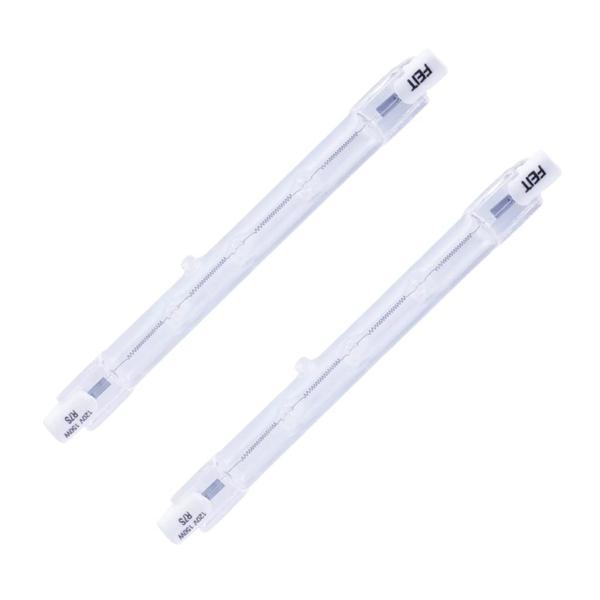 150 watt - 120 volt T3 Recessed Single Contact Base 3000K Natural White Halogen Light Bulb (2 Pack)